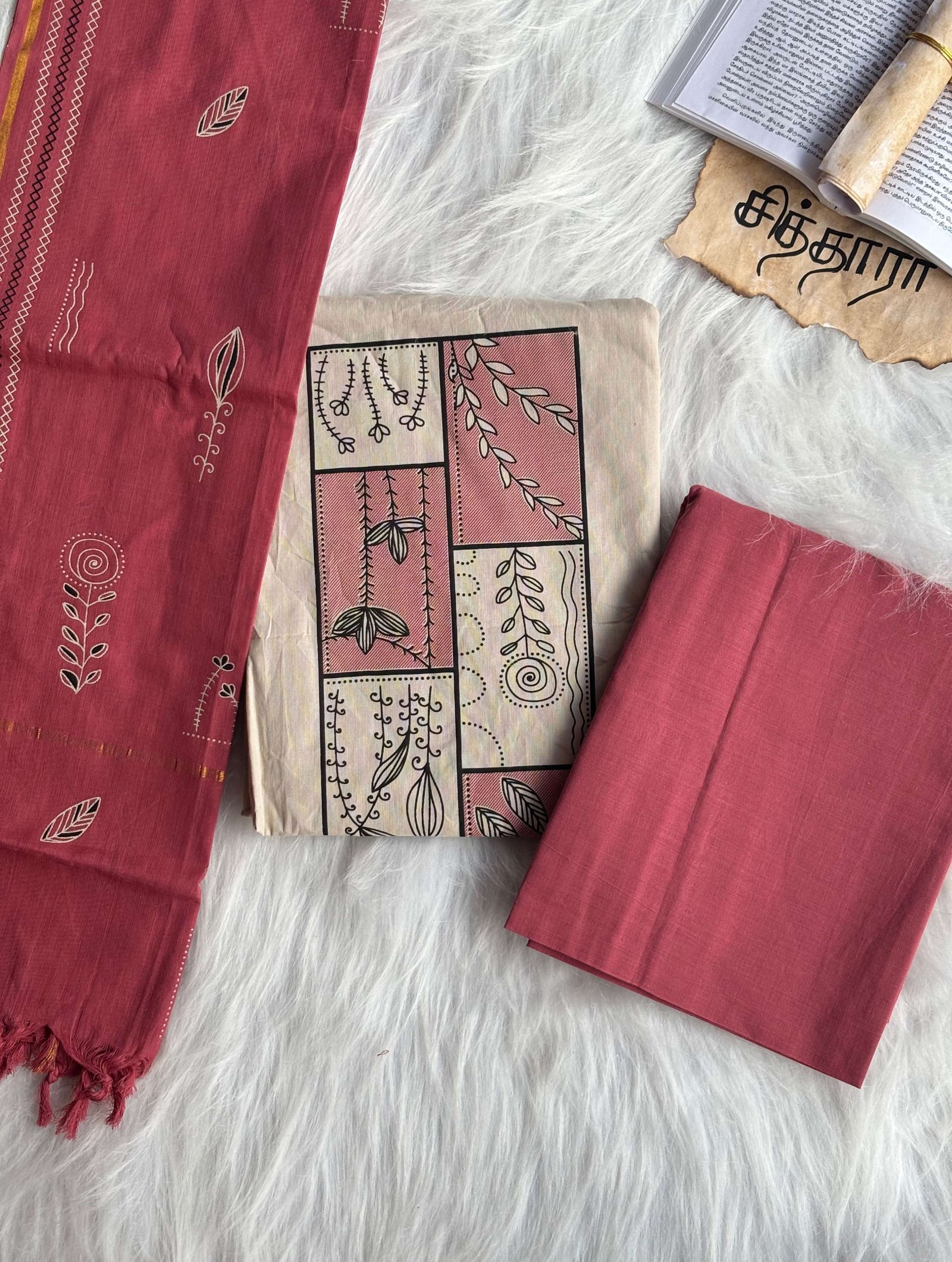 Shenbagam Salwar Sets (Unstitched)