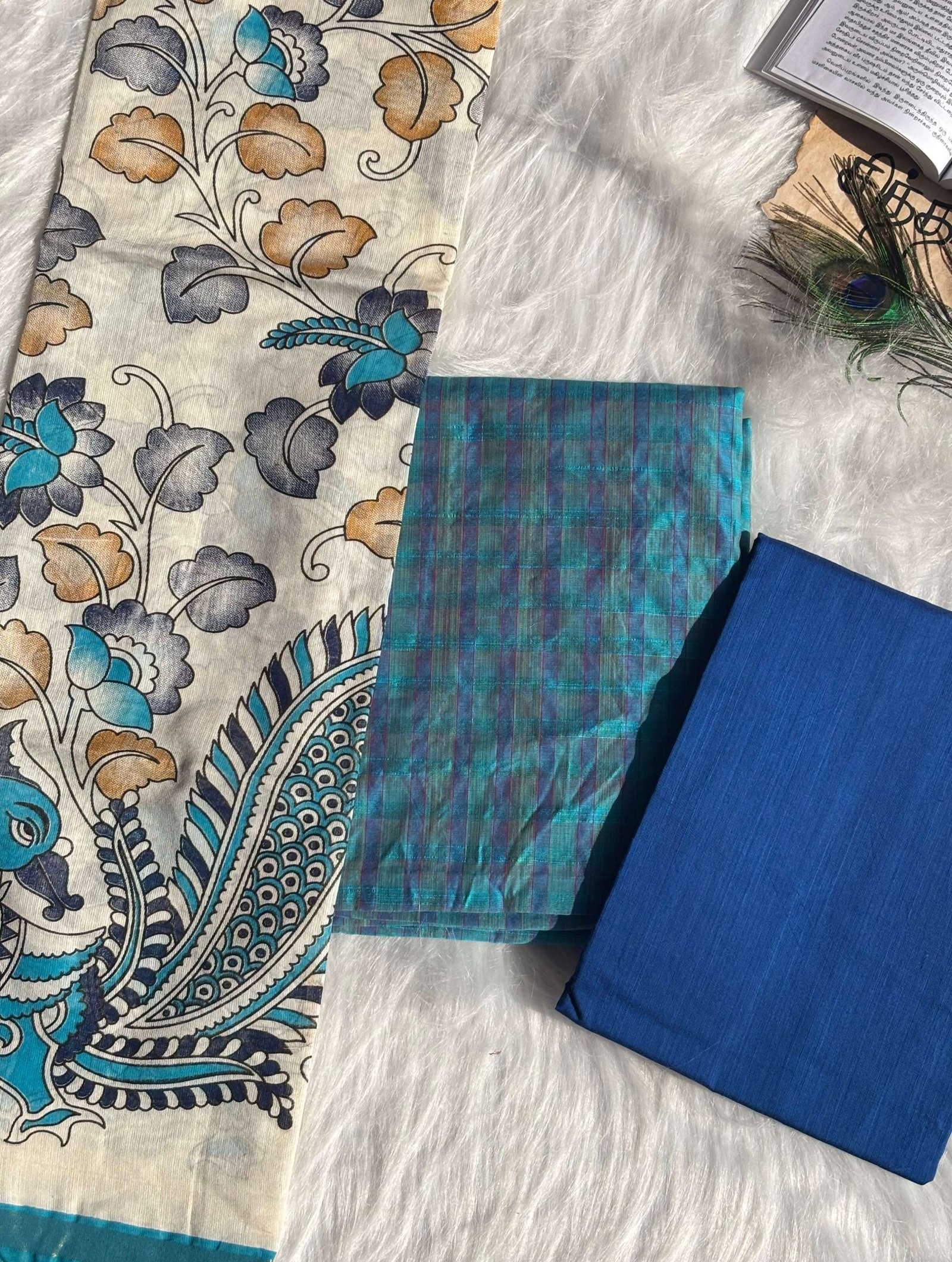 Thogai Salwar Set (Unstitched)