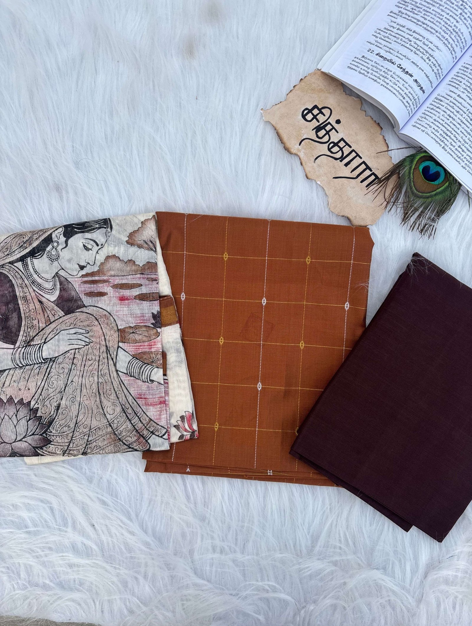 Kamalini Salwar Set (Unstitched)