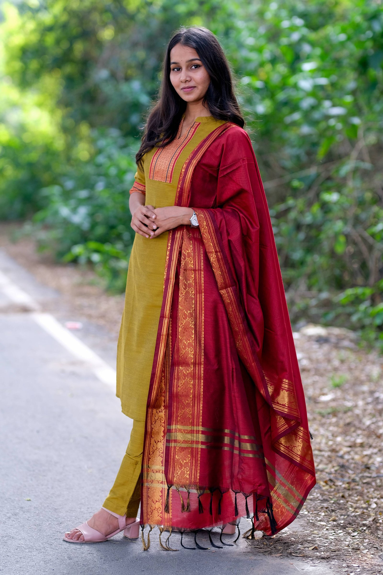 Green Traditional Salwar Set 