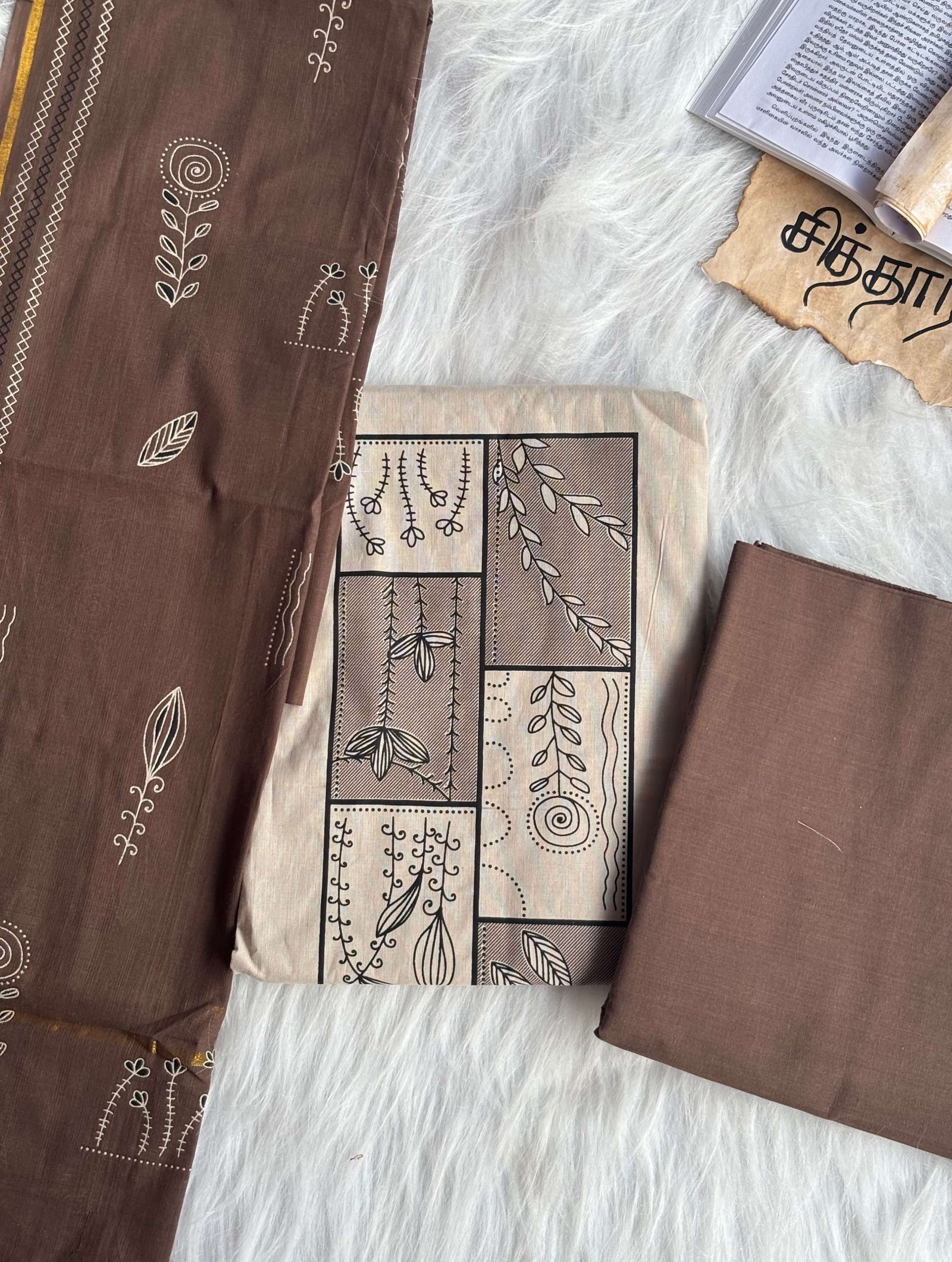 Shenbagam Salwar Sets (Unstitched)