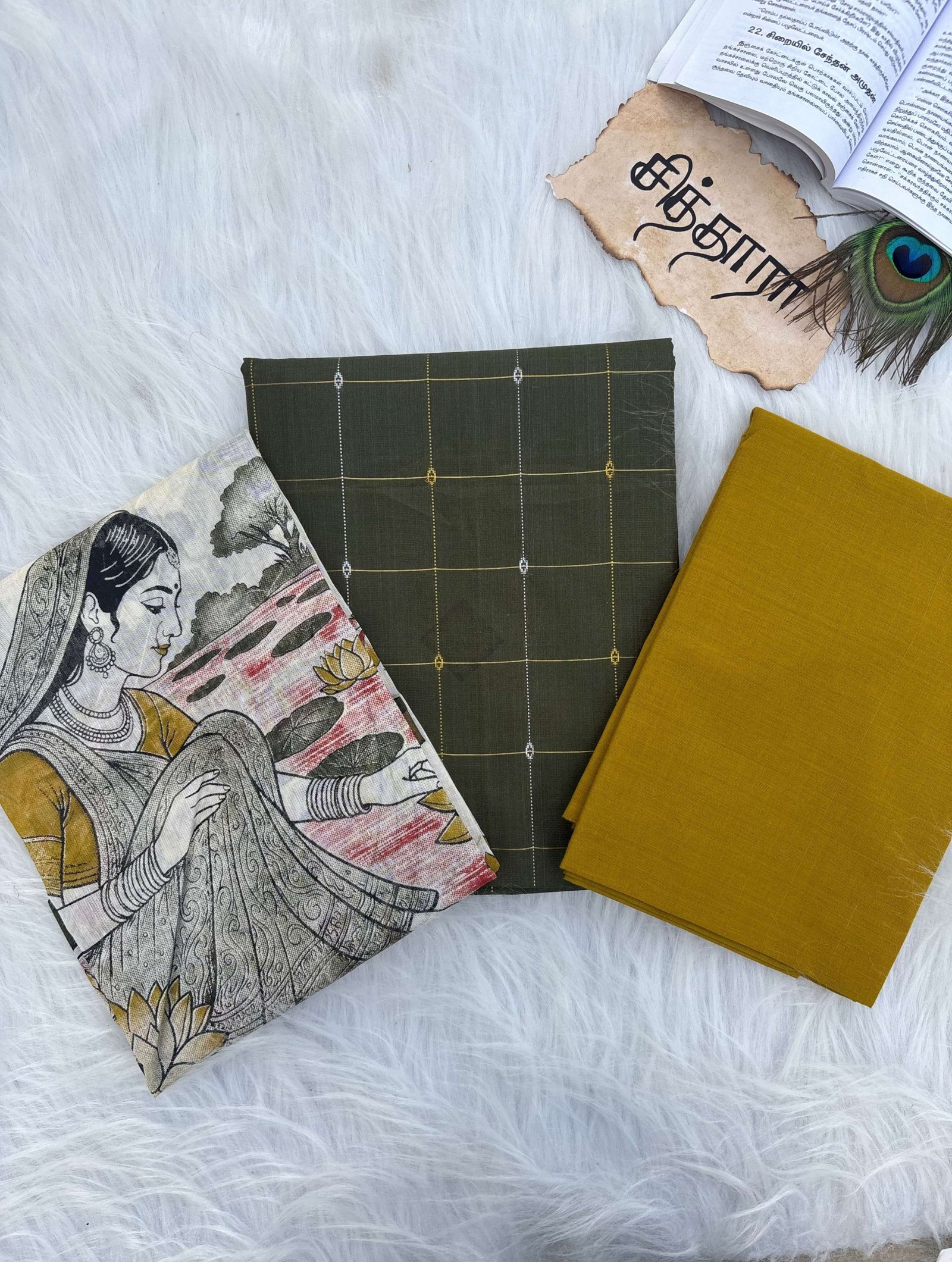 Kamalini Salwar Set (Unstitched)