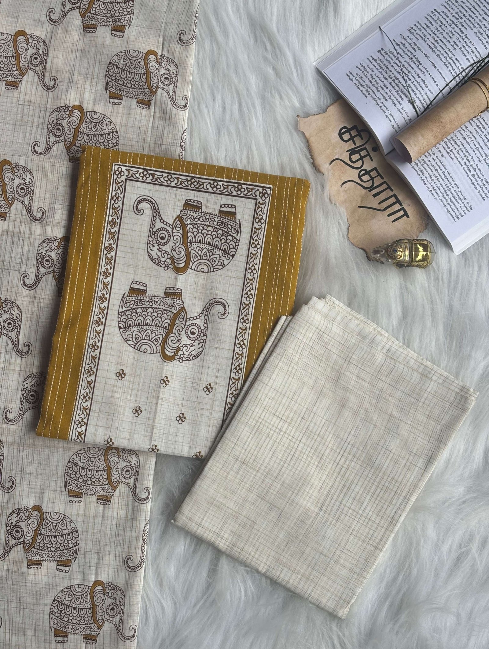 Airavata Salwar Set (Unstitched)