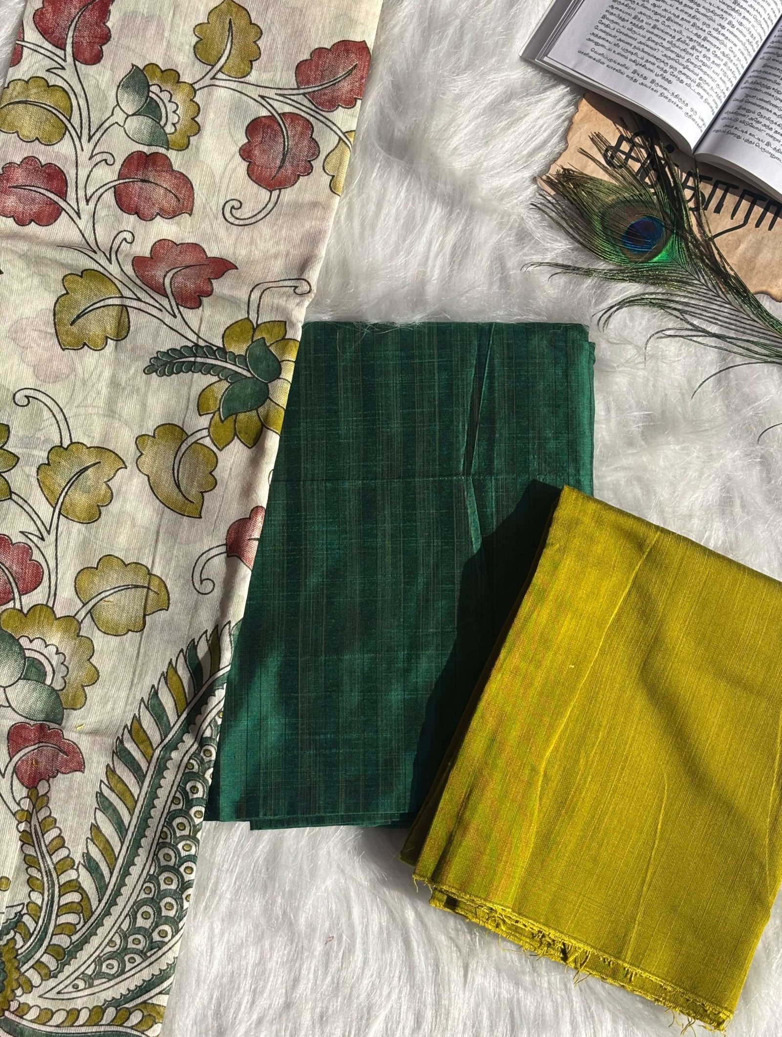 Thogai Salwar Set (Unstitched)