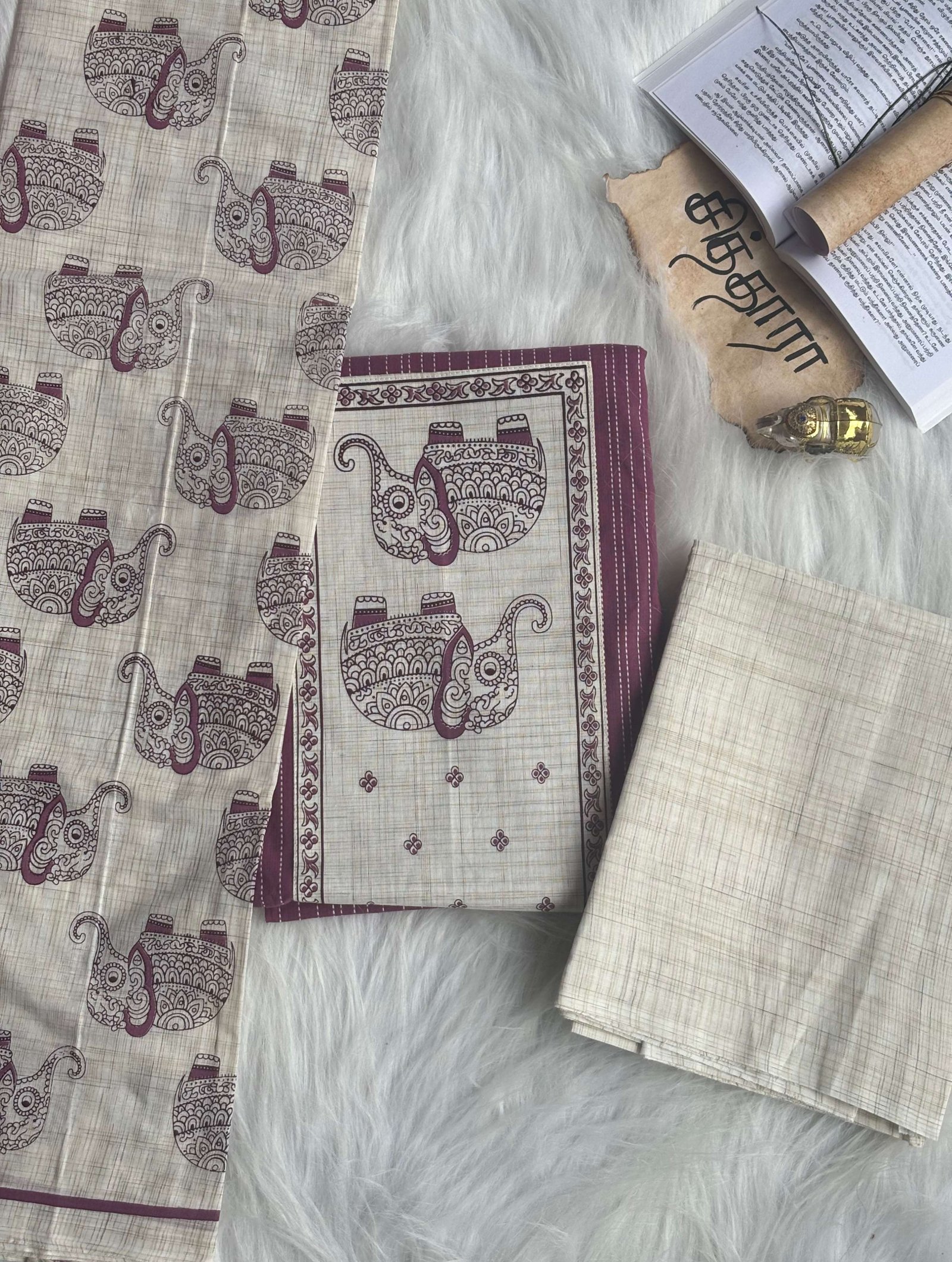 Airavata Salwar Set (Unstitched)