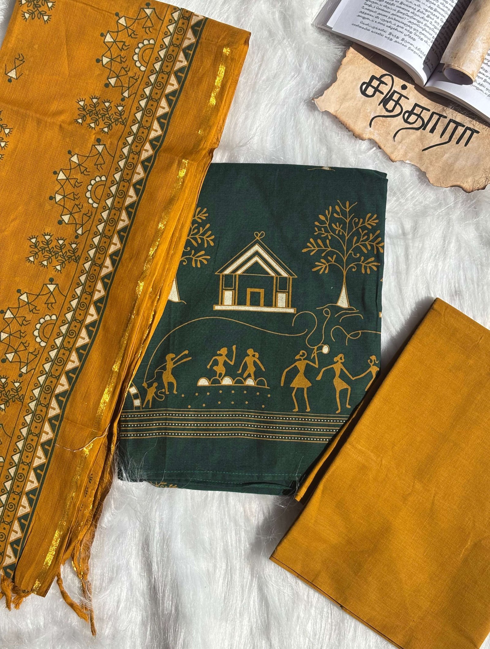 Kurinji Salwar Sets (Unstitched)