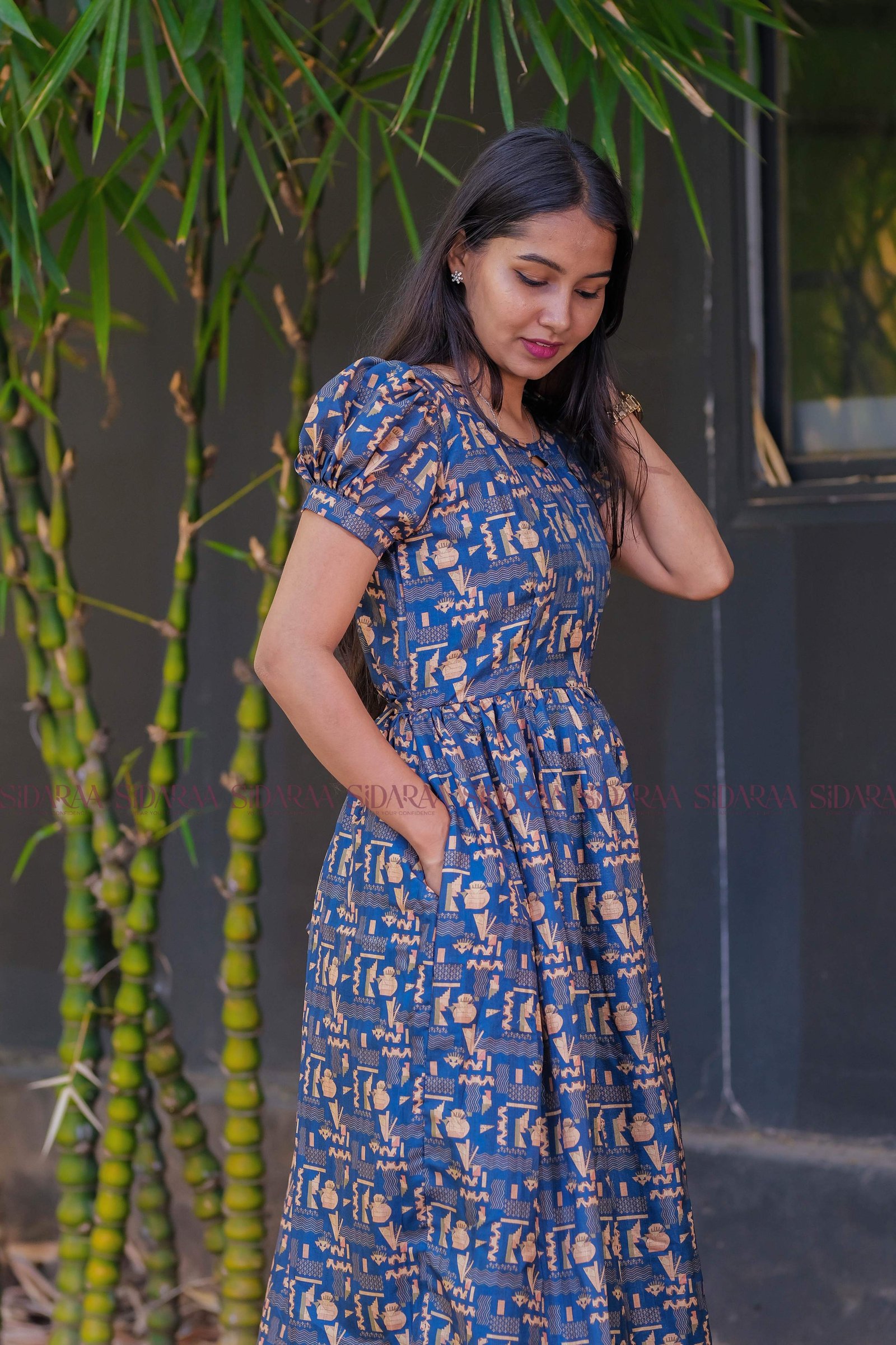 Modern Print Frock
