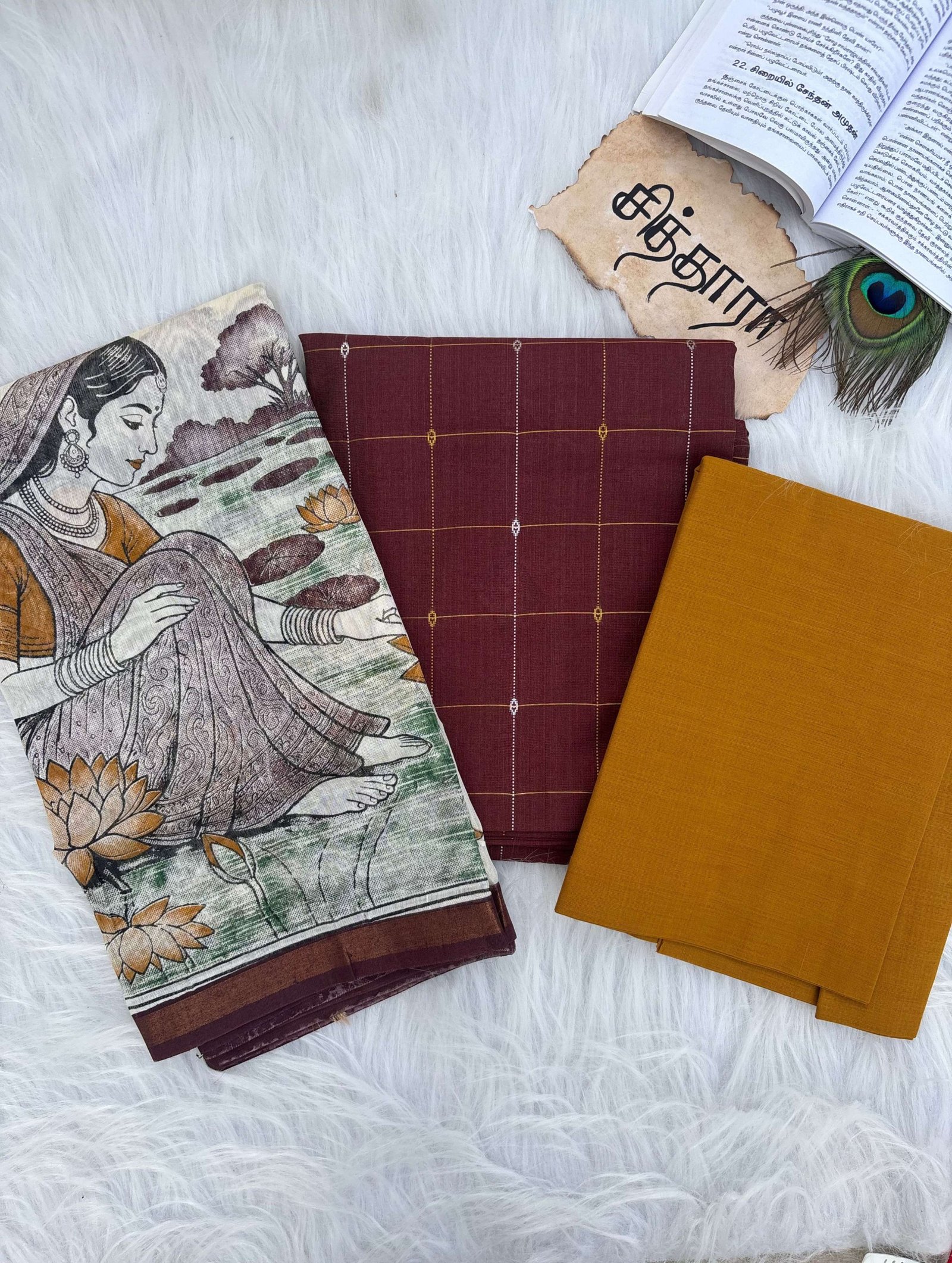 Kamalini Salwar Set (Unstitched)