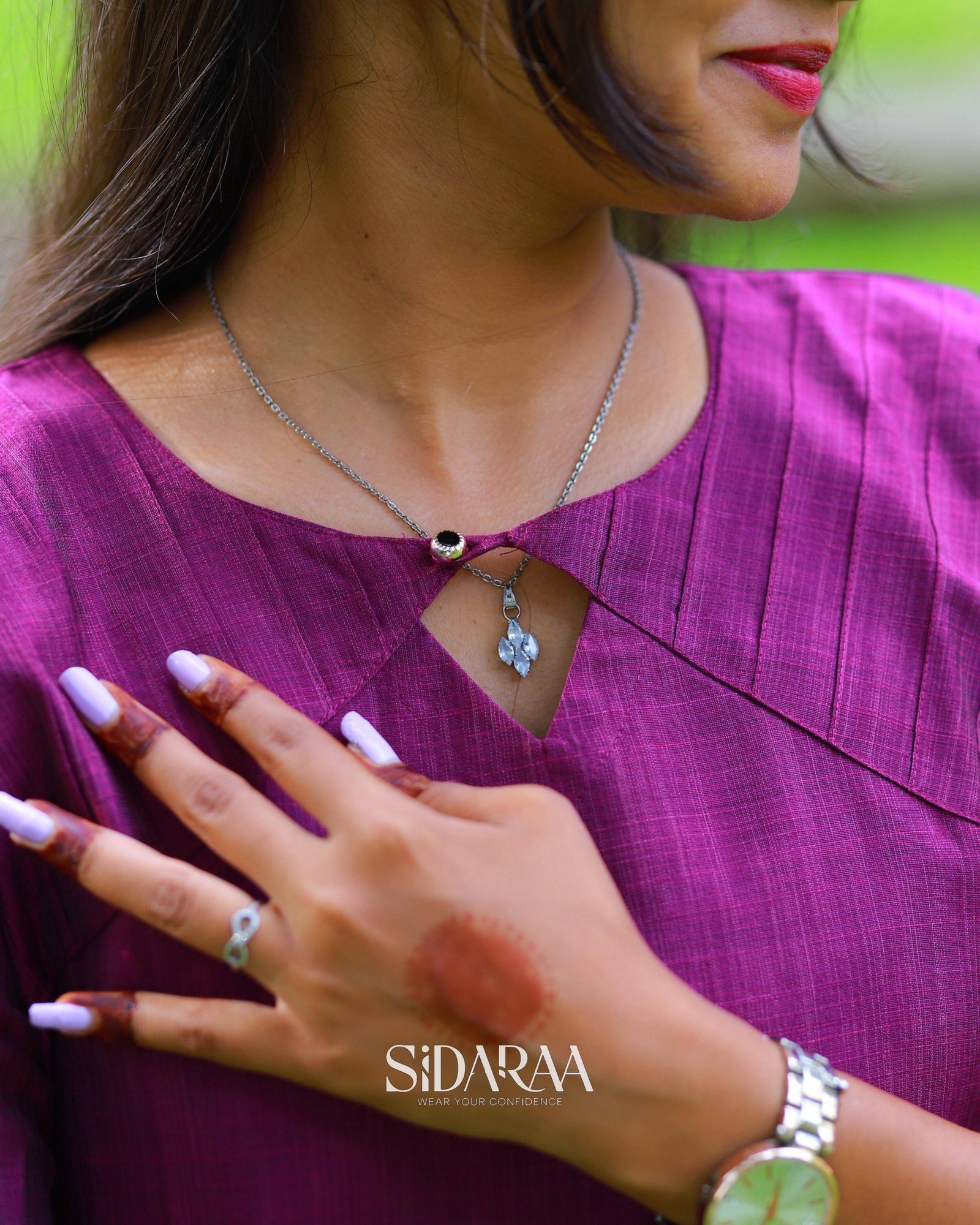 Mystery Purple (Salwar Set)