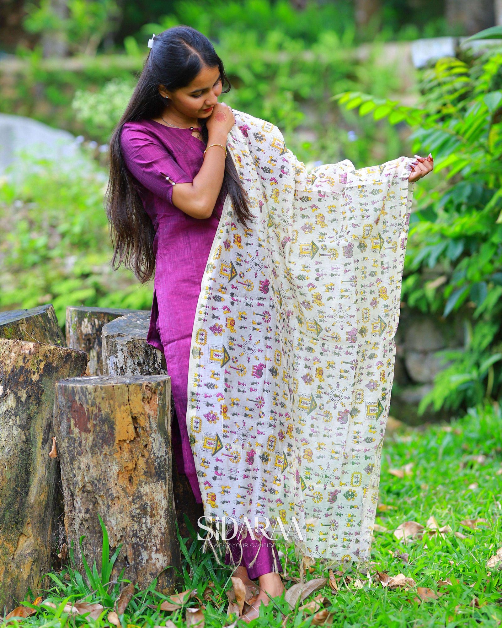 Mystery Purple (Salwar Set)