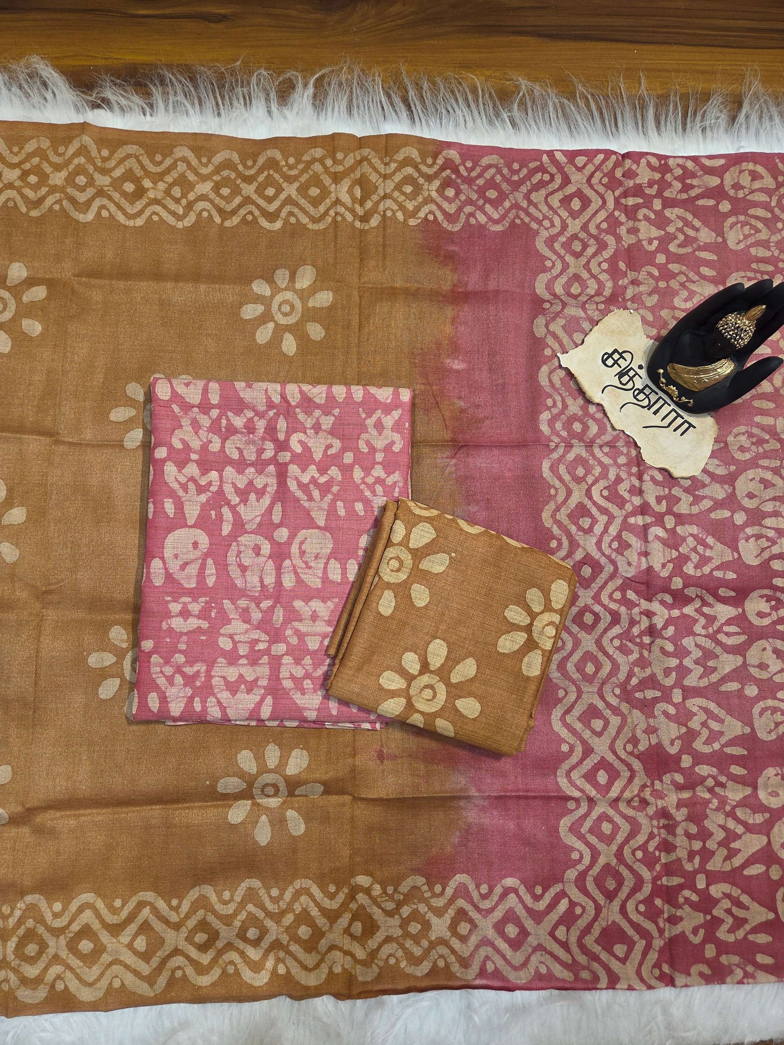 Silk Batik Salwar Sets (Unstitched)