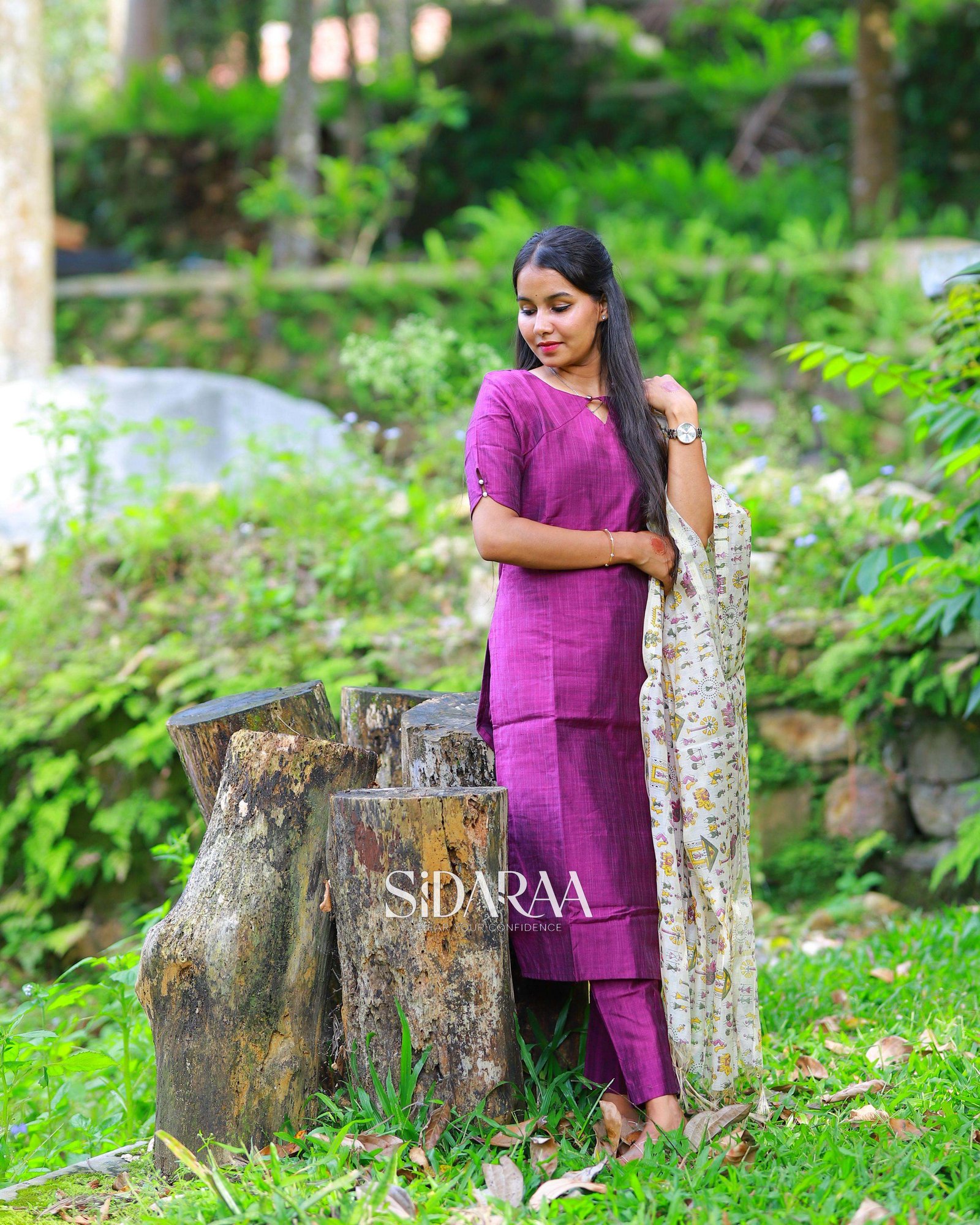 Mystery Purple (Salwar Set)