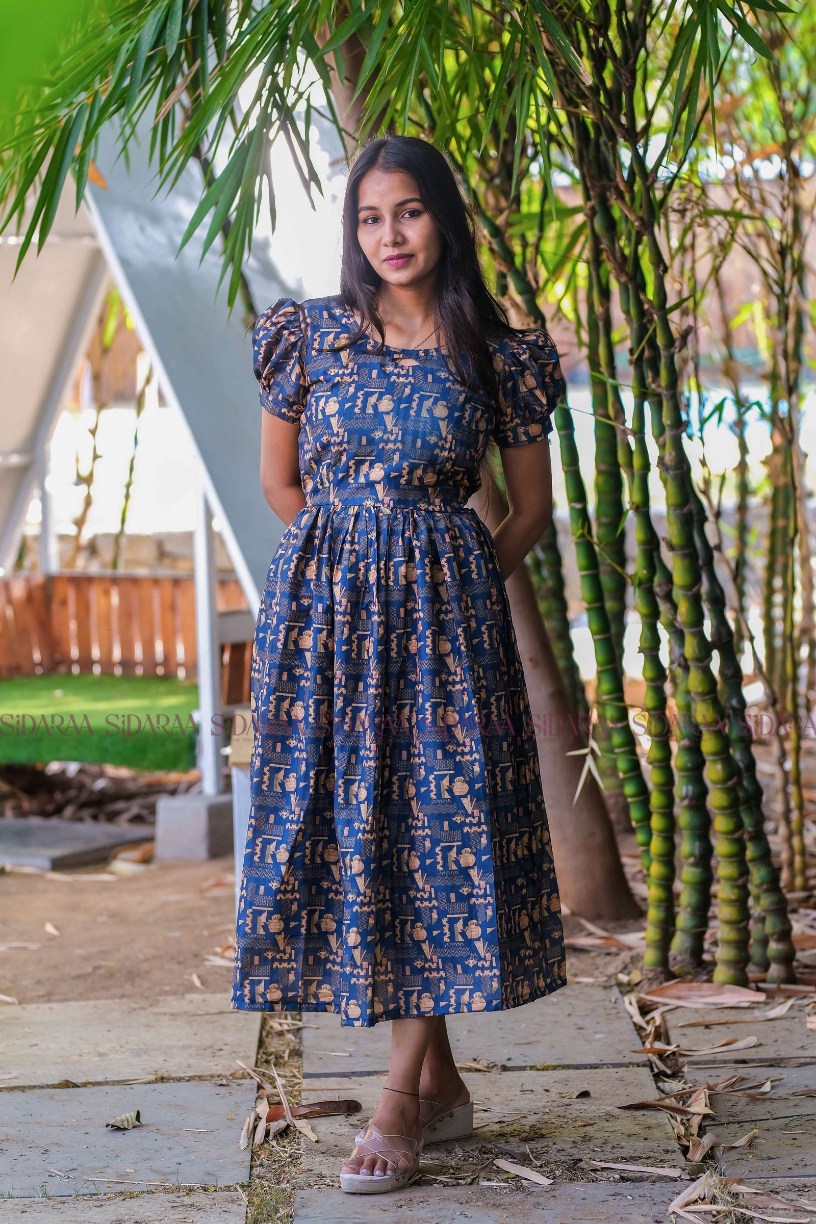 Modern Print Frock
