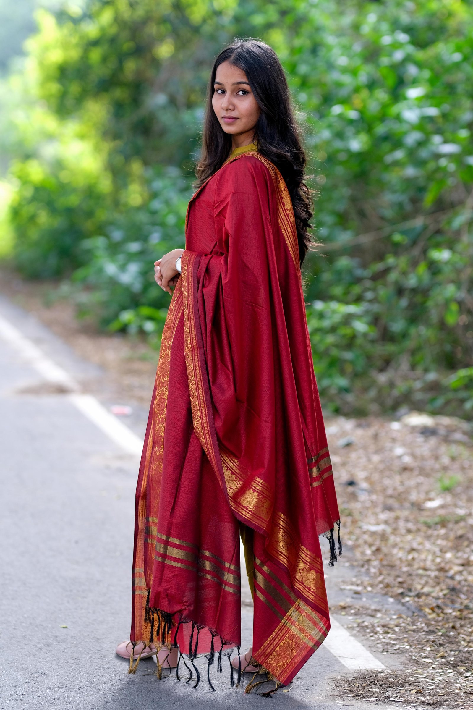 Green Traditional Salwar Set 