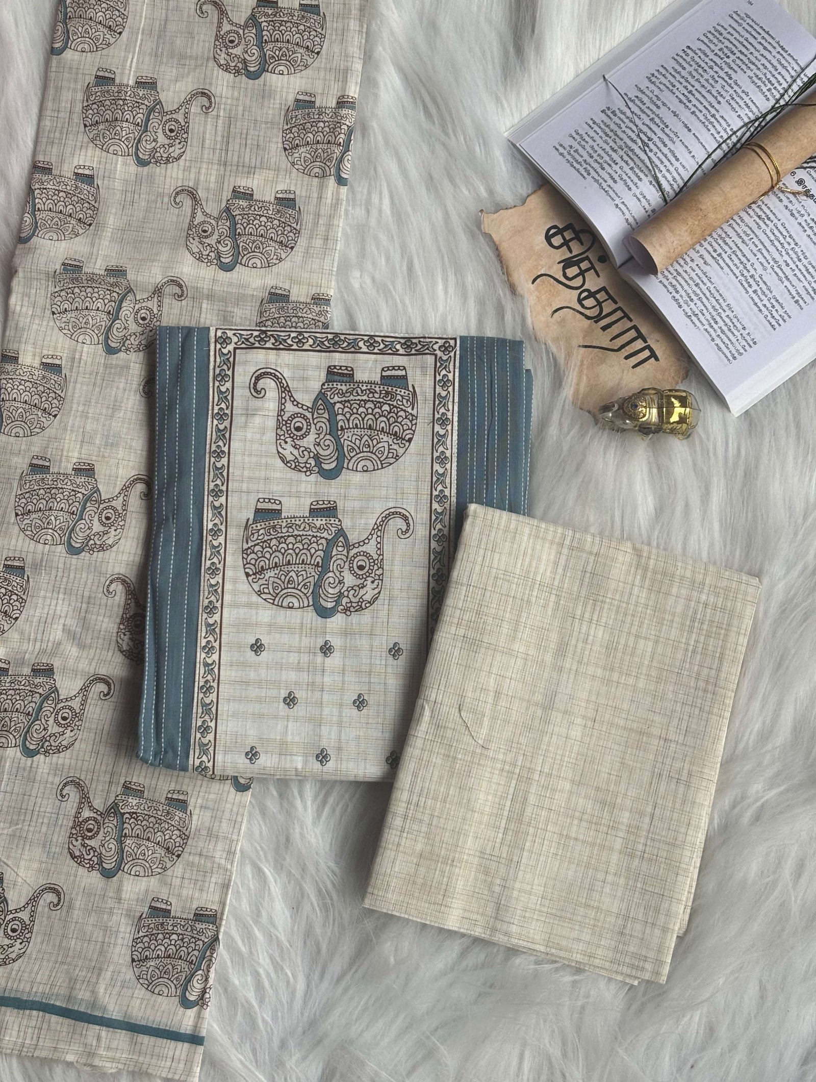 Airavata Salwar Set (Unstitched)