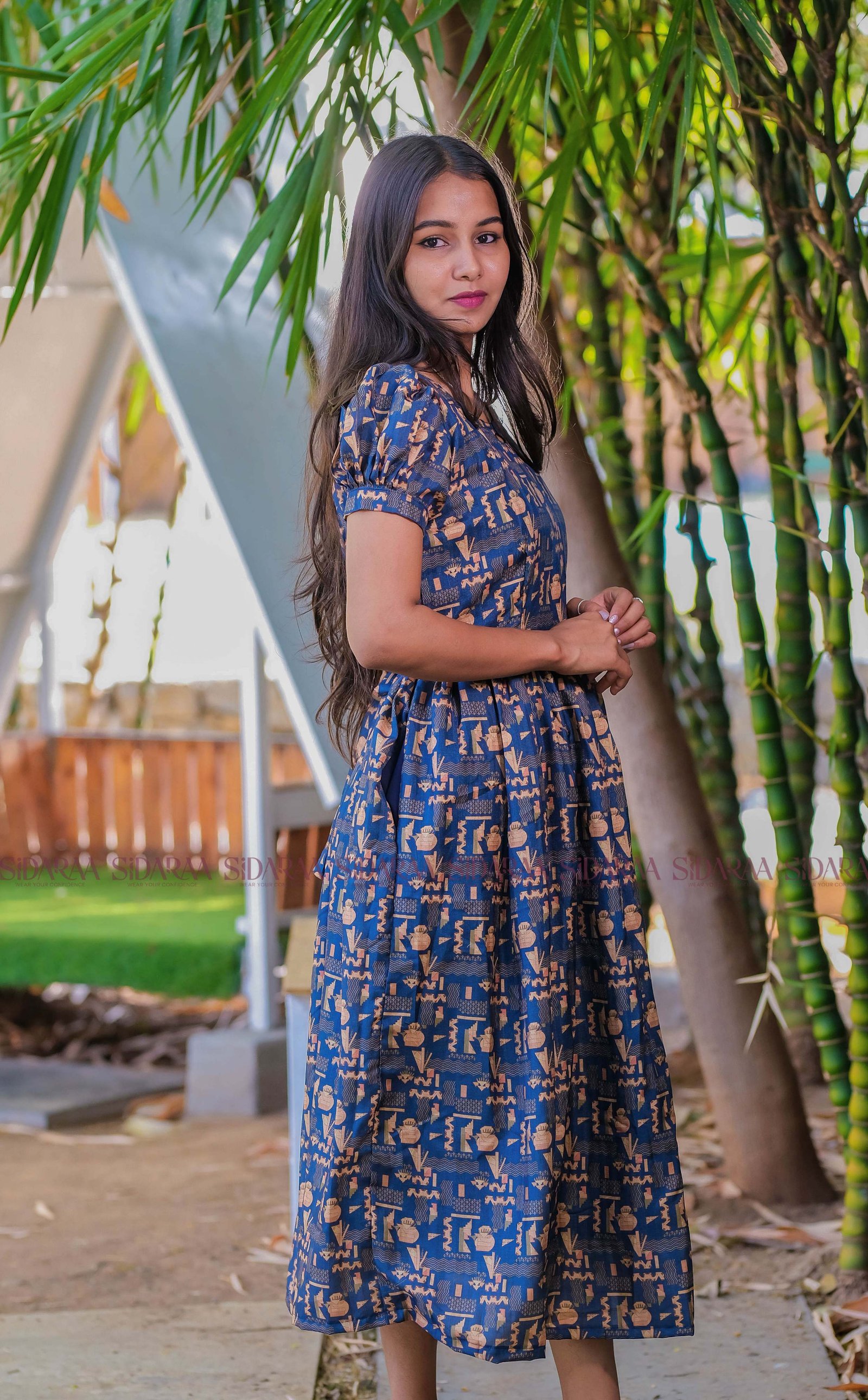 Modern Print Frock