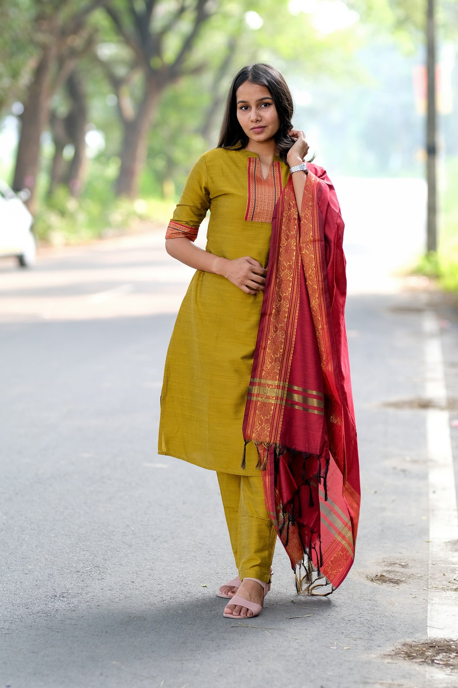 Green Traditional Salwar Set 