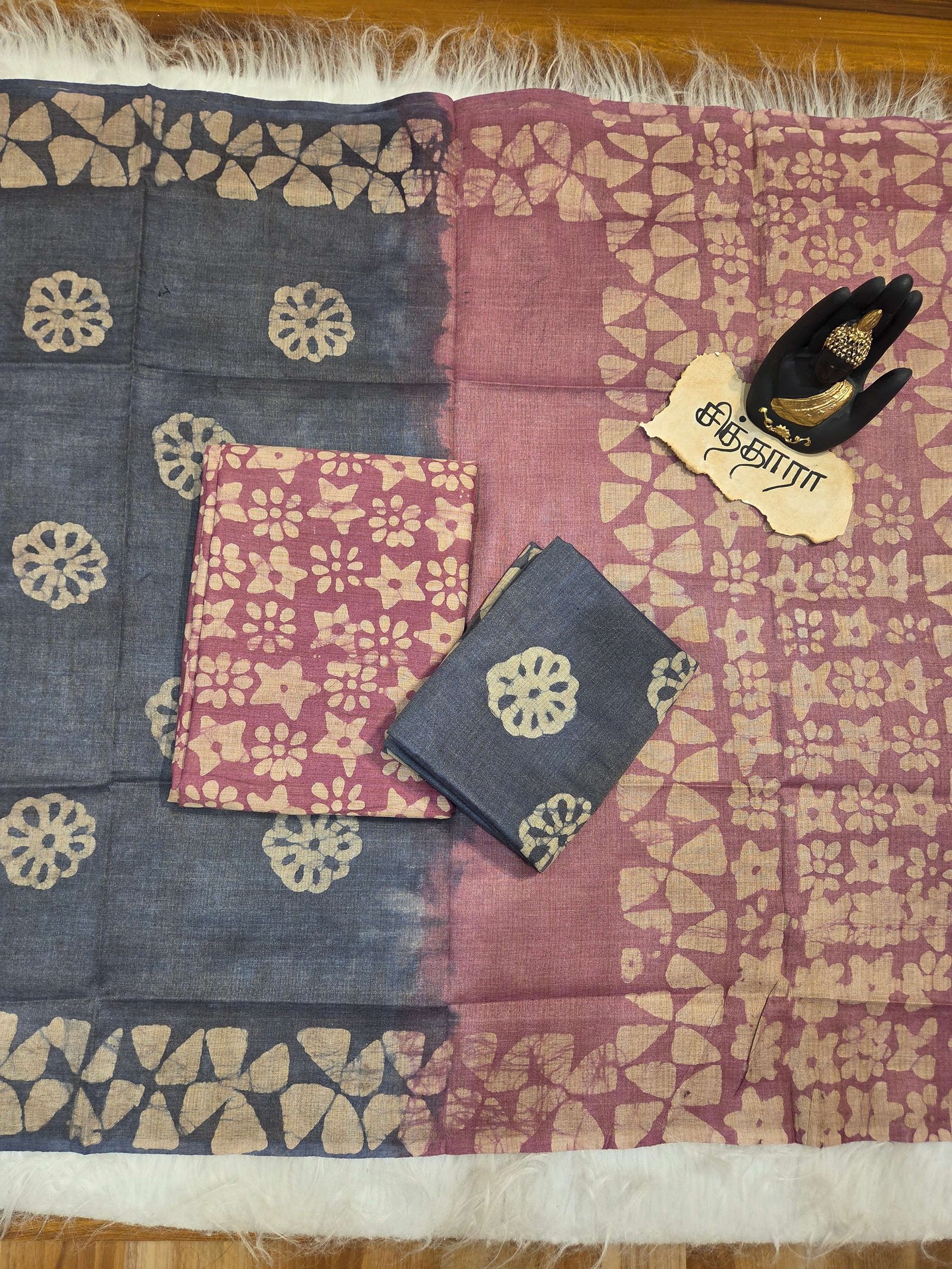 Silk Batik Salwar Sets (Unstitched)