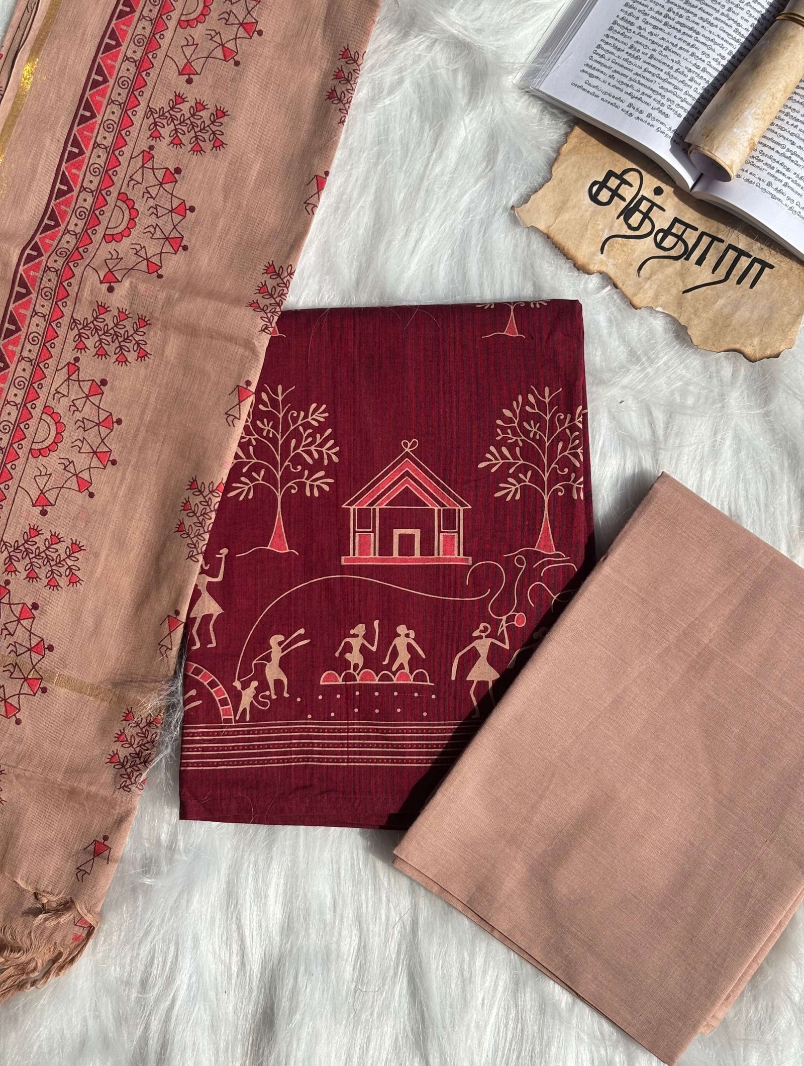Kurinji Salwar Sets (Unstitched)