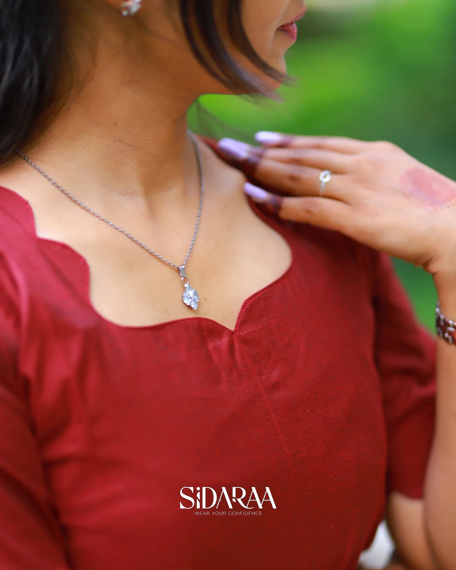 Antique Ruby Salwar 