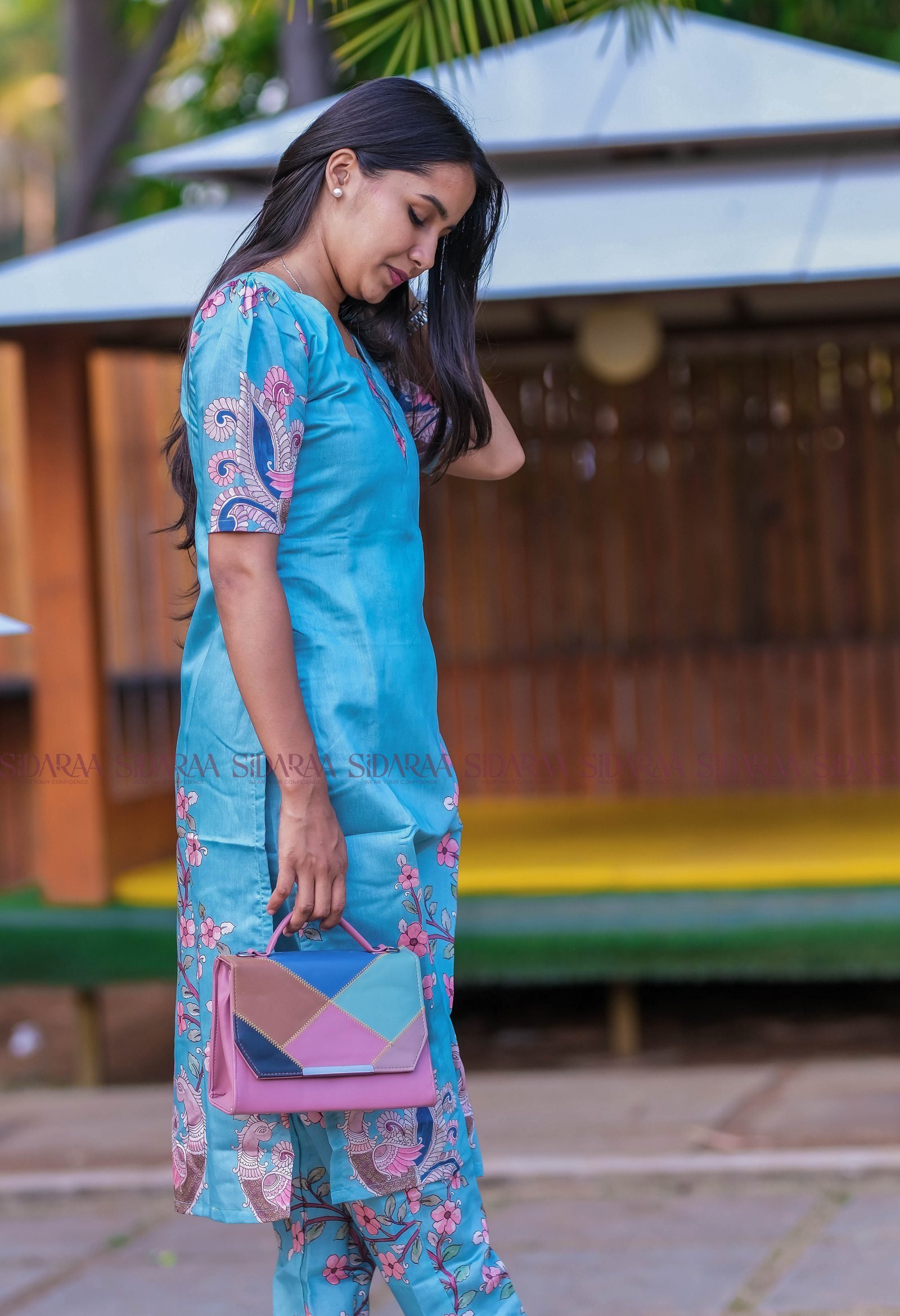 Icy blue co-ord