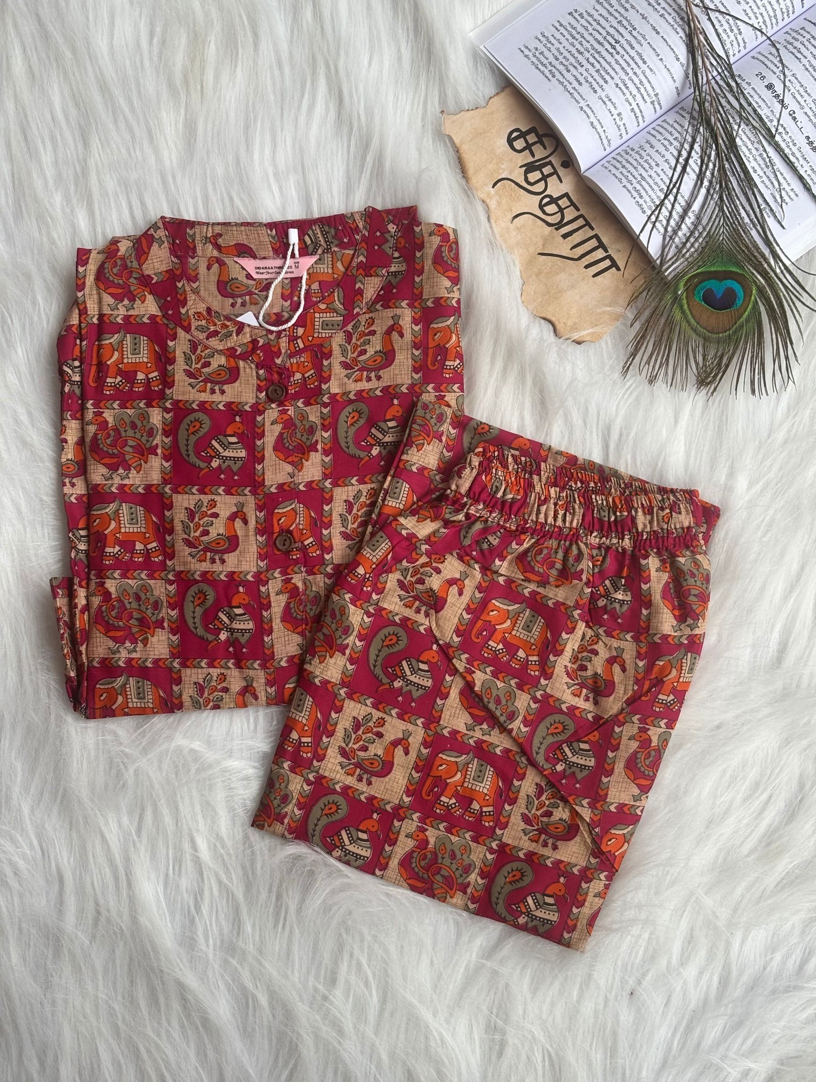 Pink Checked Co-Ord