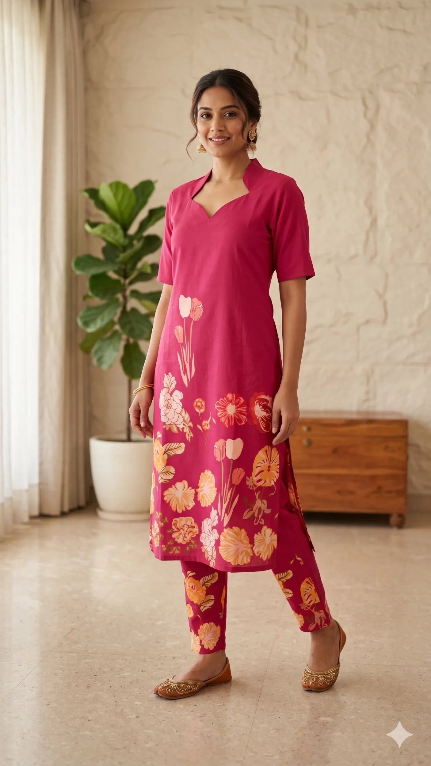 Pink Floral Co-Ord 
